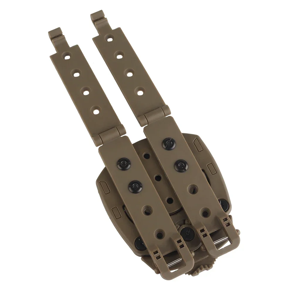 Tactical Quick Disconnect Kit 360 Degree Angle Platform with Molle Clamp Kydex Adapter Accessory Tactical Gear Adapter, tactical disconnect kit