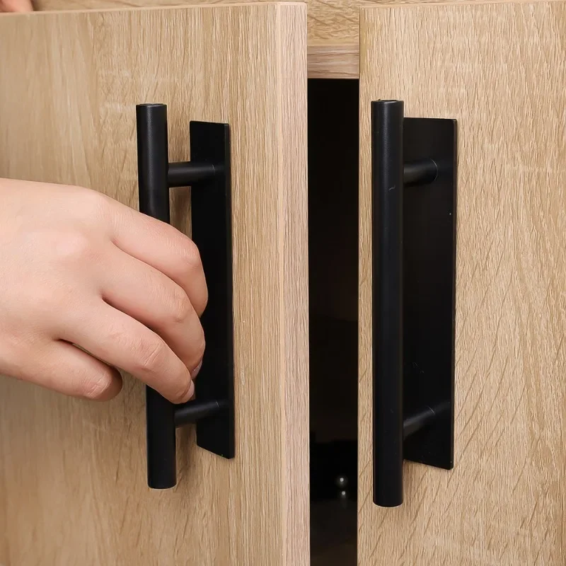 1/4PCS Punch-free Self-Adhesive Furniture Handles Bedroom Wardrobe Pulls Home Hardware Knobs