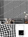 Black white mosaic