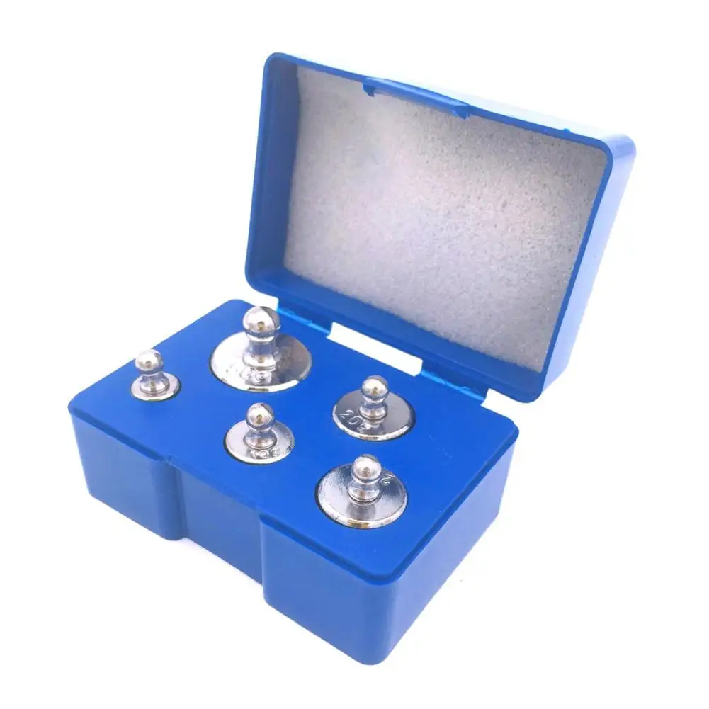

Calibration Scale Weight Electronic Balance Plating Scale Weights Set Jewellery Laboratory Measurement Tool 50g 20g 20g 10g 5g