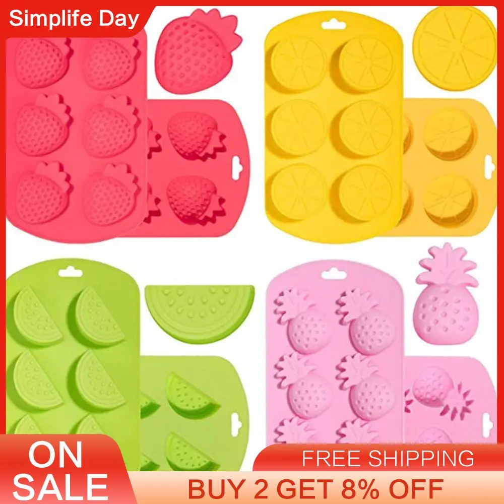 

Fruit Shape Silicone Cake Mold Food Grade Silica Gel Household Chocolate Candy Mold Baking Tools Candy Fondant Molds