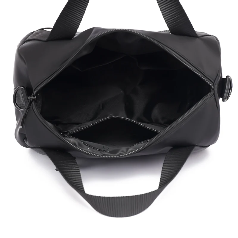 1 piece shoulder bag, solid color handbag, adjustable shoulder strap, zipper closure, Unisex Fashion crossover bag, suitable for