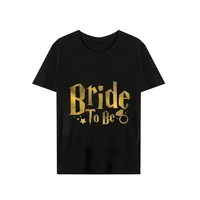 Casual Short Sleeve Tops for Women T Shirt Lady Fashion Summer Funny Witch Themed Hen Party Women Tshirts Team Bride Tee T-Shirt 2