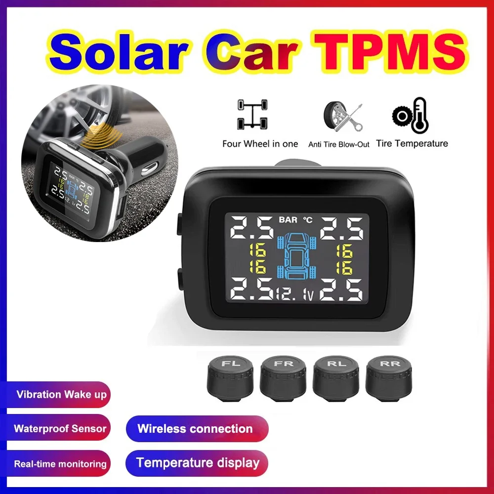 TY09 Smart TPMS Car Tire Pressure Alarm