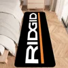 Ridgid logo Floor Mat Graphic Printed Flannel Doormats for Bathroom Kitchen Entrance Carpet Home Decor 1