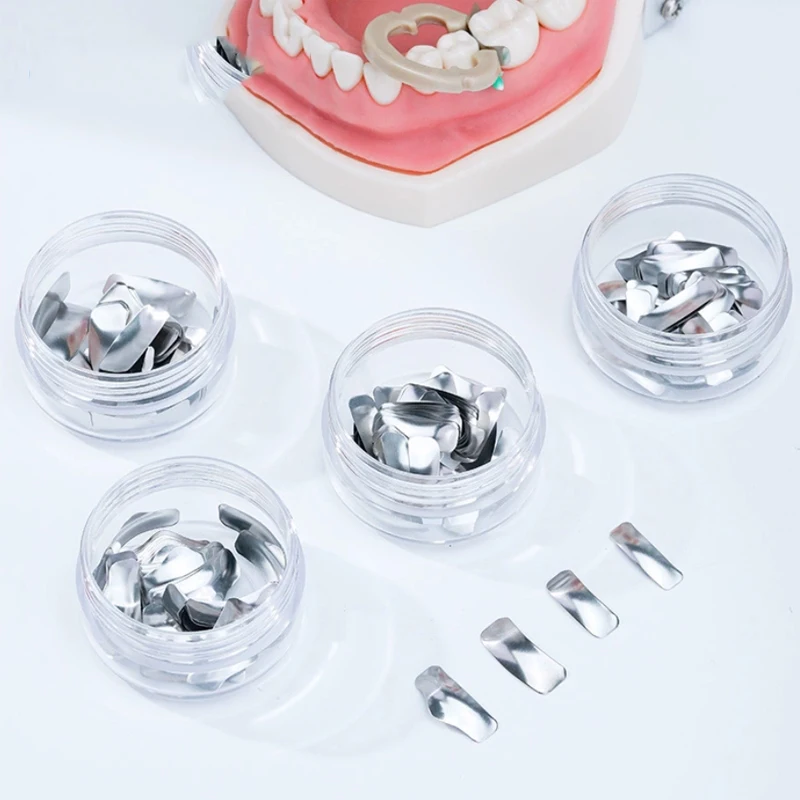 

Стоматологическая пластина для зубов из нержавеющей стали, 50 шт.