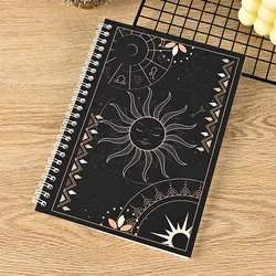 Versatile Sticker Collecting Album with PU Leather Cover - 40 Reusable Sheets for DIY Scrapbooking & Stickers Organizing (Style 23 - A5)
