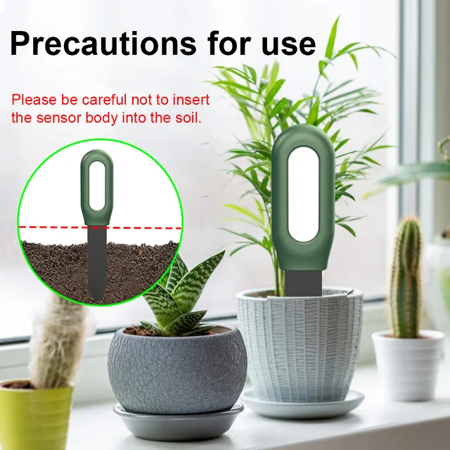 Haozee Tuya Smart Zigbee Soil Tester Temperature and Humidity Meter Thermo Hygrometer Garden Automation Irrigation Detector 6