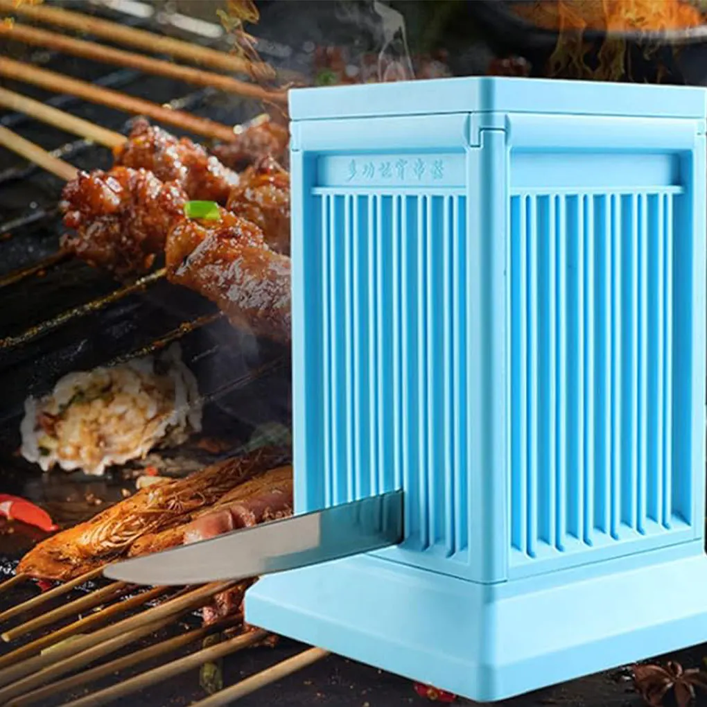 

Non-toxic ABS BBQ Meat Skewer Maker For Safe And Reliable 49 Holes 49 Holes Barbecue Skewers Maker