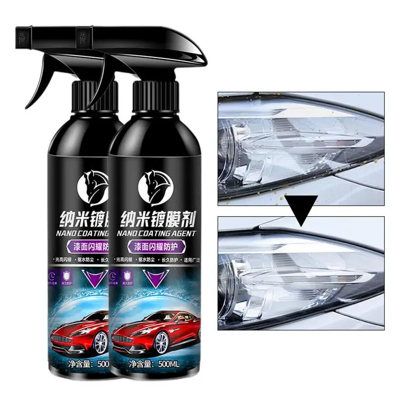 

Nano Spray Coating For Cars Car Polish Nano Spray Spray Coating Agent With High Protection Long Lasting Polishing Car Wax Spray