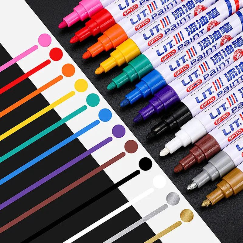 Car Scratch Repair Pen Auto Touch Up Paint Pen Fill Remover Vehicle Rubber Tyre CD Metal Permanent Paint Marker for Car Styling - Image 4