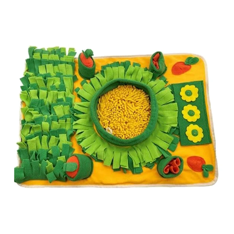 

Аксессуары для домашних животных для собак, прочная интерактивная игрушка-головоломка, идеальная фотография для средней породы, прочный коврик для медленного кормления