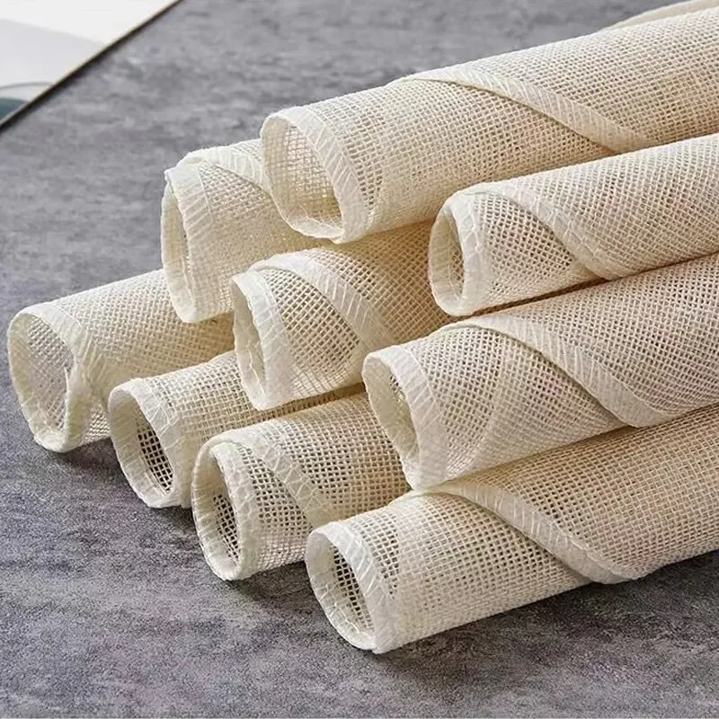 5Pcs 28CM Pure Cotton Steamer Cloth Household Drawer Cloth Steamed Rice And Bun Mat Round Cotton Gauze Kitchen steamer cloth