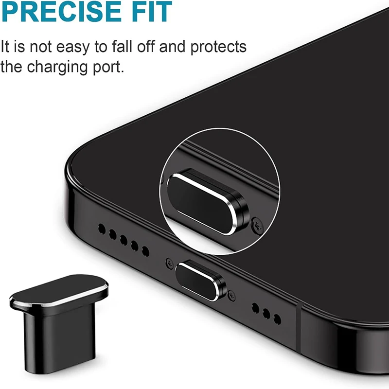 USB C Dust Plug & Cleaning Swabs Set – Premium Charging Port Protector and Cleaner