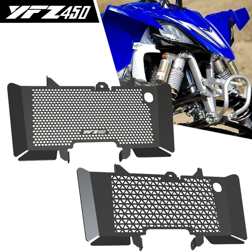 

Motorcycle Accessories Radiator Grille Guard Cover Protector For Yamaha YFZ450R YFZ450X YFZ 450R 450X 2009 2010 2011 2012 2013