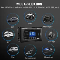 HTRC 12V/24V 15A Car Battery Charger Smart Charger for Lead-Acid PB LiFePO4 Battery 7-Stage Automatic Car Motorcycle Charger - Image 3
