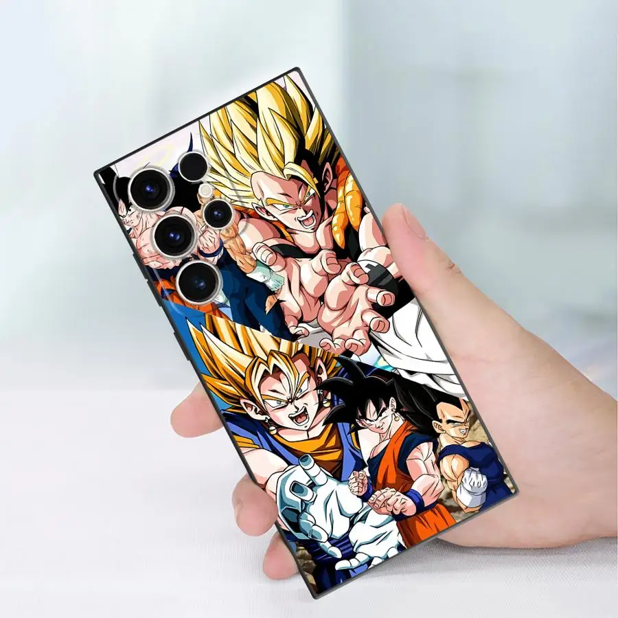 Vibrant Dragons Anime Art Soft Phone Case