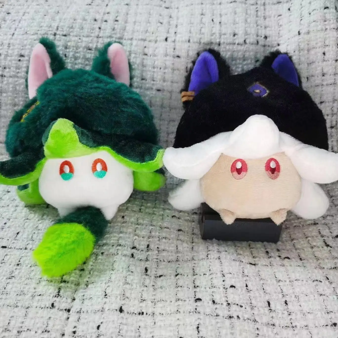 

Lovely Keychains Decor Genshin Impact Tighnari Gan Yu Anime 10cm Plush Plush Pendant Schoolbag Key Chain Xmas Gift