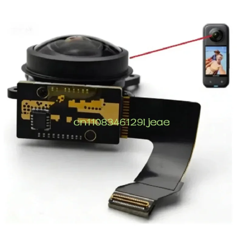 Insta360 X3용 유리 카메라 수리 부품이 포함된 90% 새 오리지널 렌즈 모듈