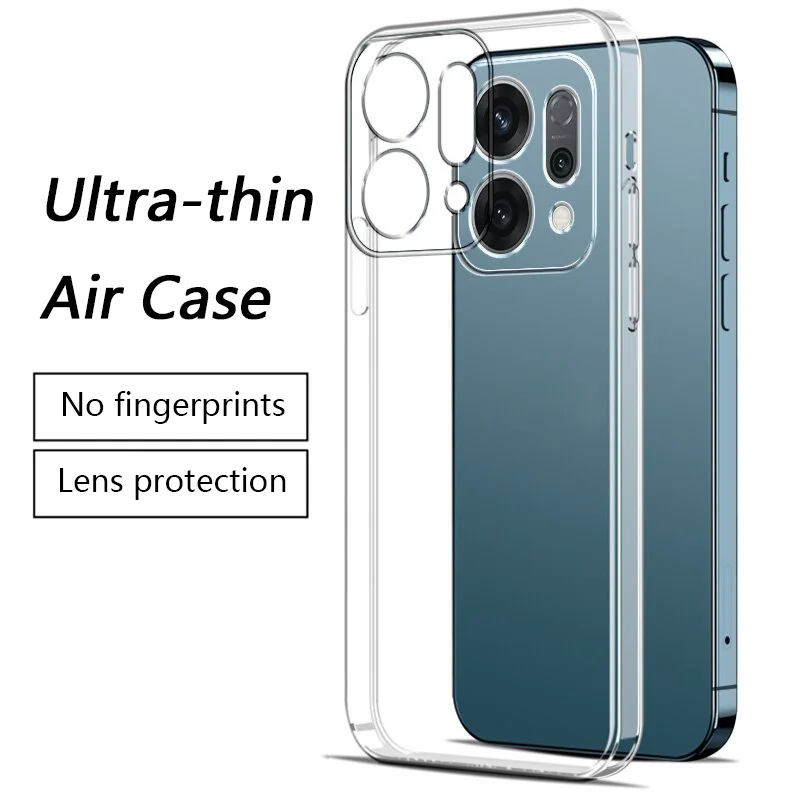 Luxury Crystal Clear Shockproof Protective TPU Back Cover