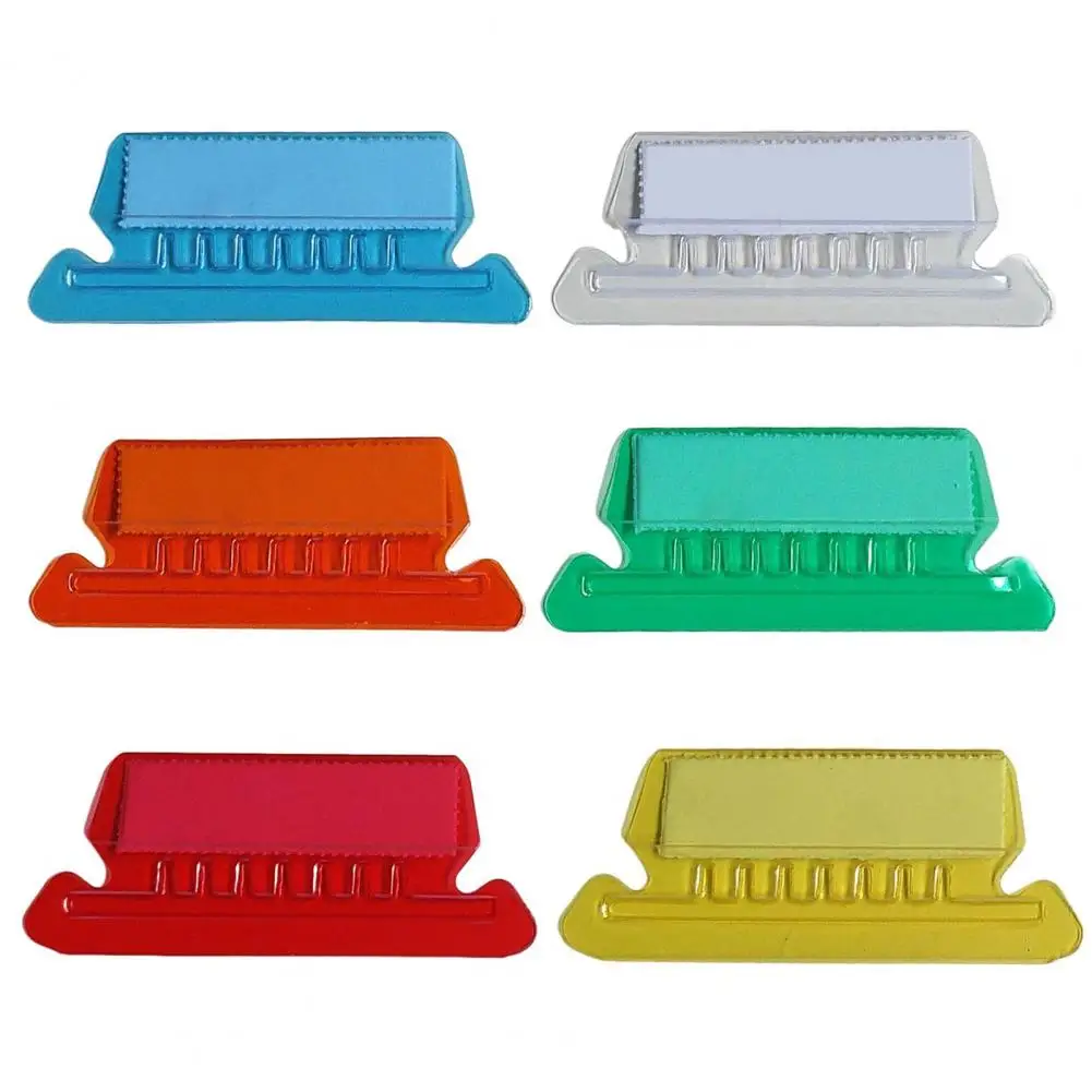 파일 정리 액세서리 라벨 홀더 120pcs 문자 크기 폴더용 탭 라벨 홀더 조직을..