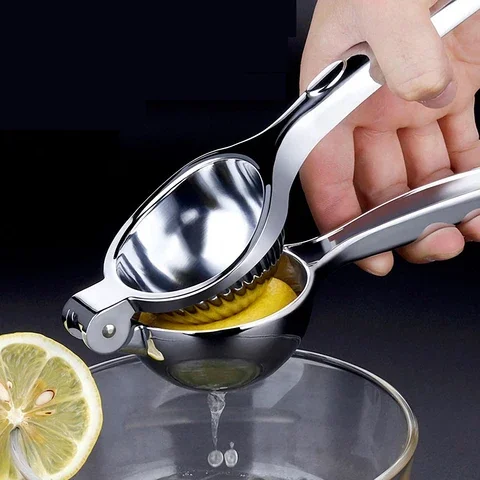 

Household Fruit Lemon Manual Juicer Citrus Orange Hand Squeezer Press Machine Stainless Steel Durable Kitchen Tool