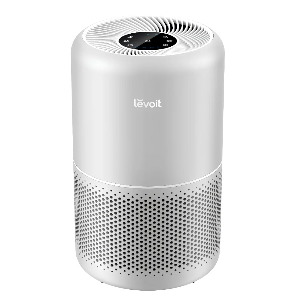 

Levoit Air Purifier for Allergies and Asthma, Large Rooms Up to 547 sq. ft., True HEPA Filter, Core 300-RAC, Gray