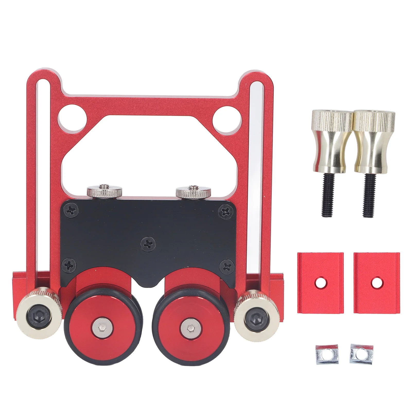Woodworking Feeding Roller Table Saw Feeder Roller Aluminum Alloy Easy Installation Good Stability Adjustable for Processing