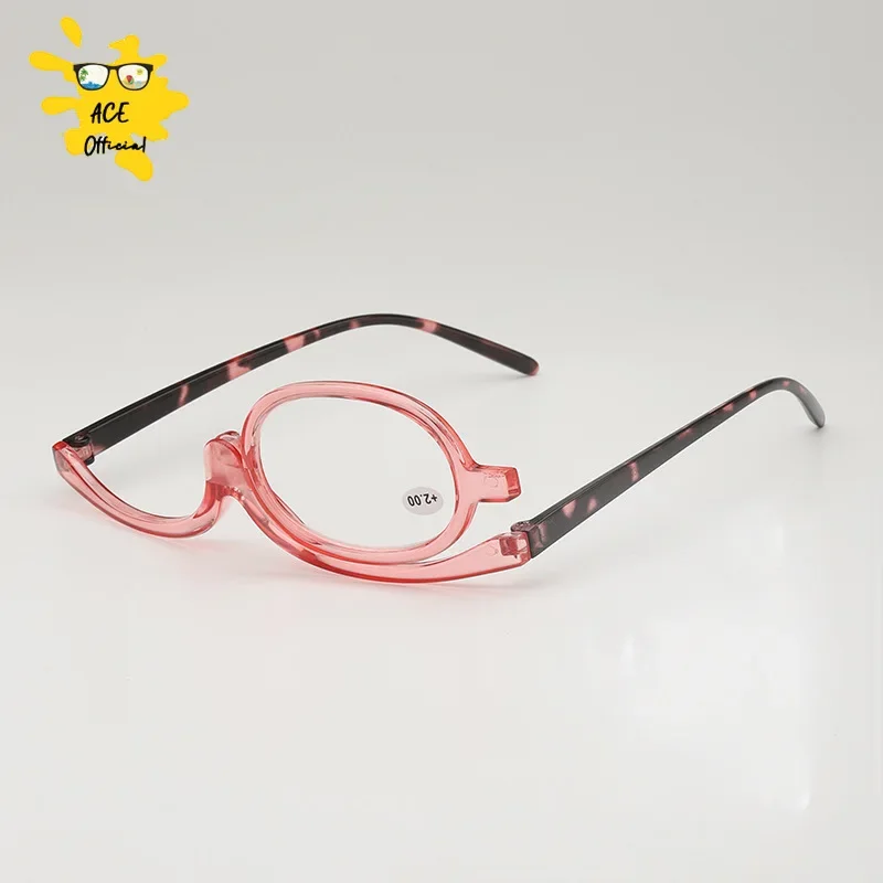 NEW Women Magnifying Glasses Makeup Reading Glass Folding Eye Make Up Reading Glass PC Frame +1.0~+4.0 Resin Lens gafas de sol