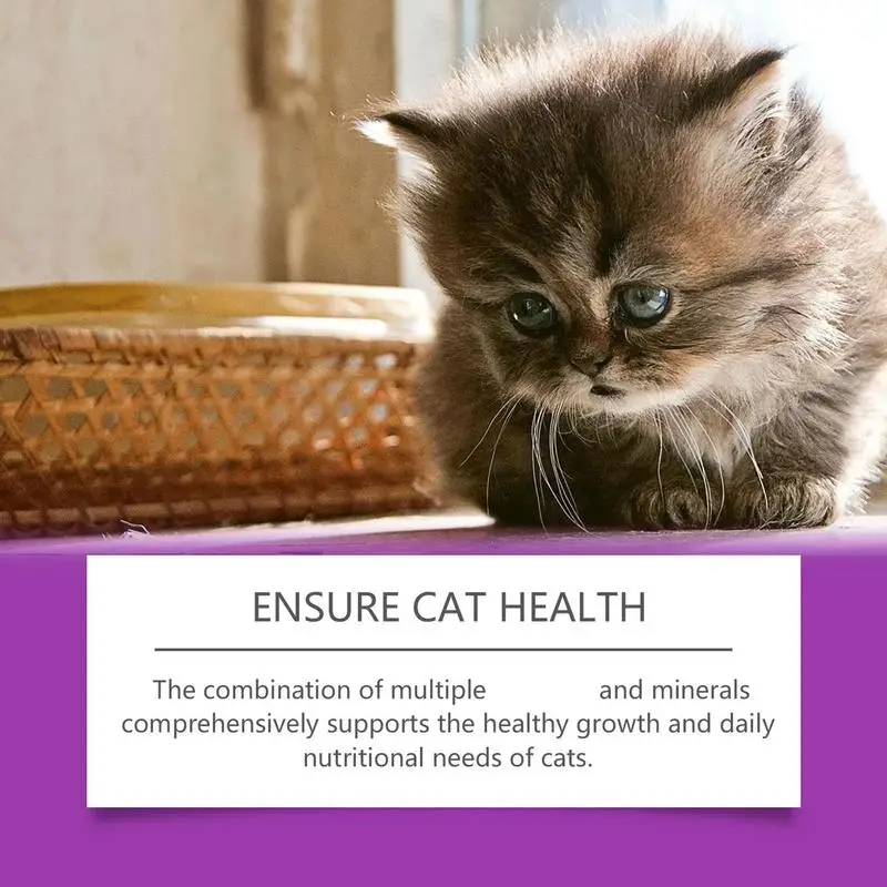 Cat Body Care Dropss For Indoor Cats 15 In 1 Body Care Drops Drops Daily Supplement 60ml For Supports Joint