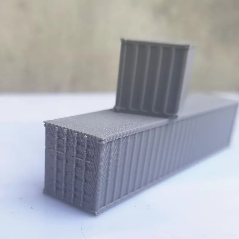 HO Scale 1:87 40ft/20ft/10ft Shipping Container 40' Cargo Box Model Railway Layout 1pc shrub strips model simulated tree model model railway road tape
