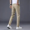 Thin Men's Pants Classic 7 Colors Summer New Casual Pant Business Fashion Stretch Cotton Slim Brand Male Trousers 2