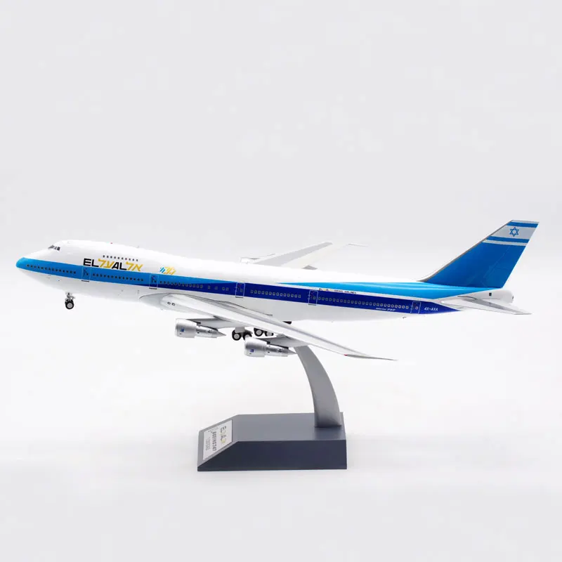 

Diecast 1:200 Scale El Al B747-200 4X-AXA Alloy Aircraft Model Collection Souvenir Display Ornaments