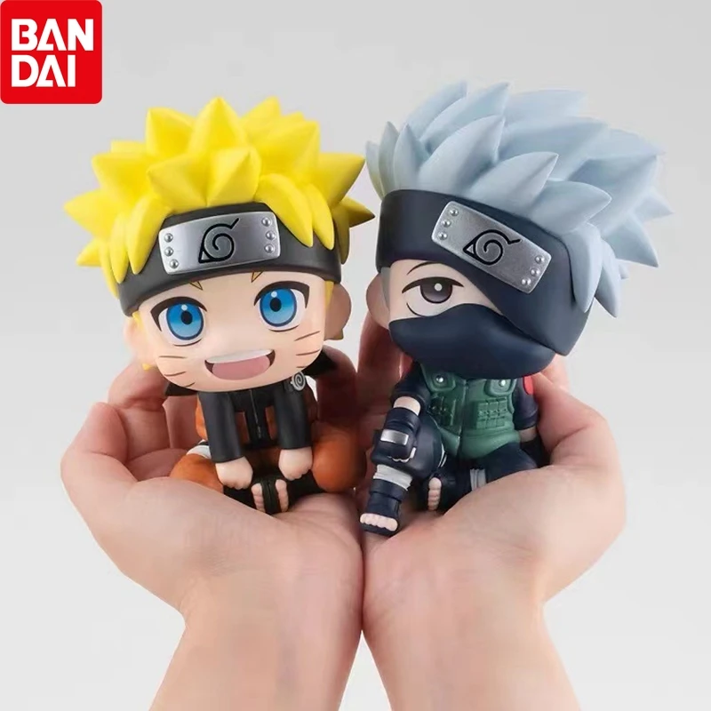 

9cm Naruto Anime Figure Naruto Kakashi Action Figure Q Version Kawaii Sasuke Itachi Figurine Car Decoration Collection Model Toy