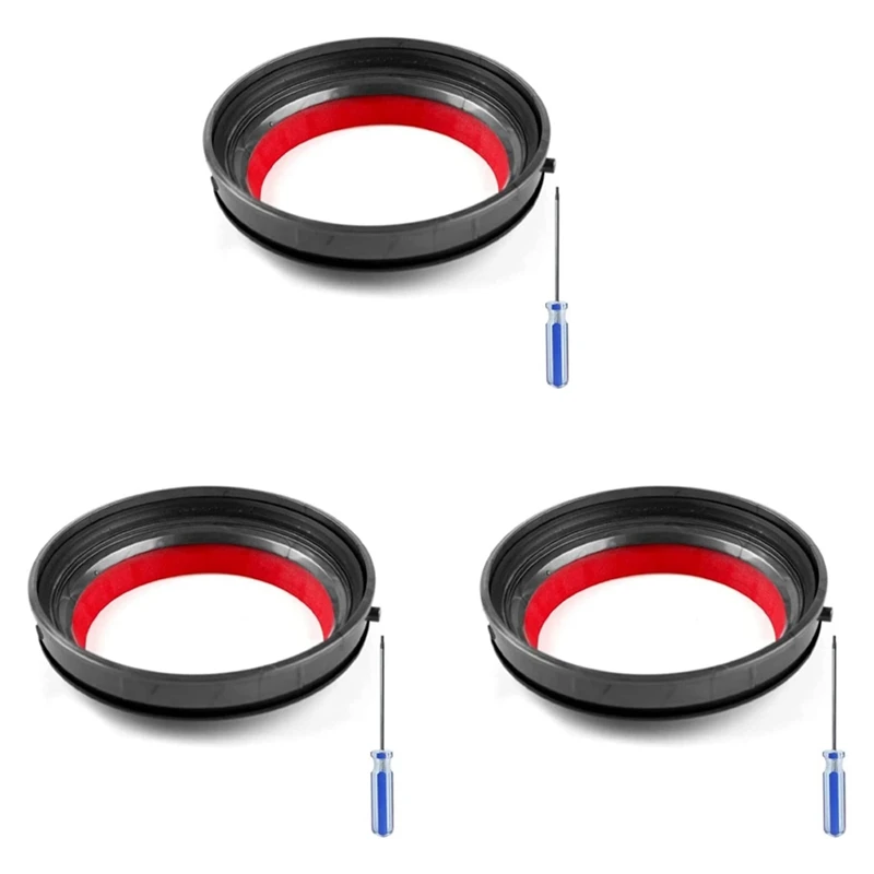 

3X для пылесоса Dyson V10 SV12-пылесборник сверху фиксированное уплотнительное кольцо Запасная часть новые аксессуары