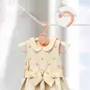 10Pcs Cute Plastic Telescopic Baby Hangers Non-slip Space Saving Child Clothes Hanger Windproof Kids Coat Hanger Kids Room 3
