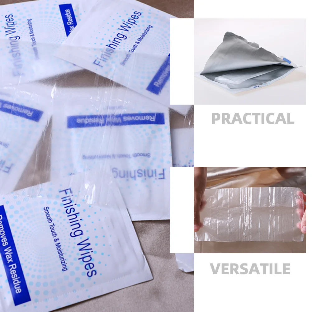 20 Pcs Body Supplies Hair Removal Wax Cleaning Oil Pack Miss Wipes Cleansing Remover 2