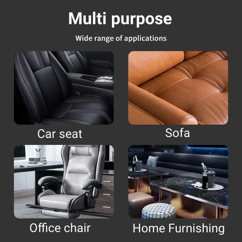 자동차 좌석에 대 한 통기성 천공 된 가죽 수리 PVC 자기 접착제 가죽 소파 자동 인테리어 스티커 패치 보수