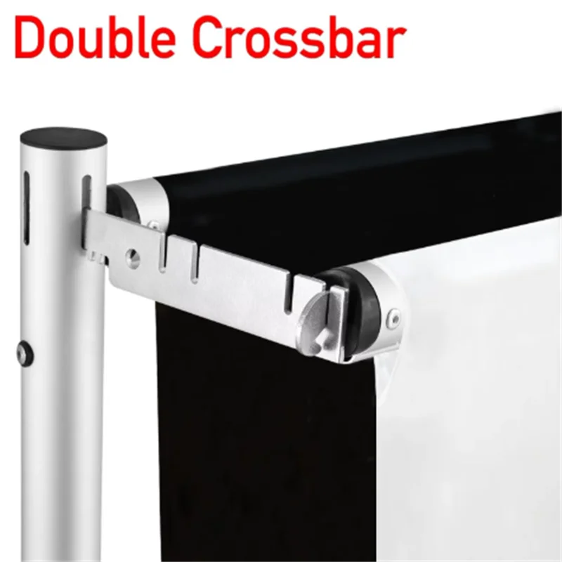 Double Crossbar Pipe and Drape Stand kit, Heavy Duty Adjustable Backdrop Stand, Aluminium Flower Wall Backdrop for Event,Birthda
