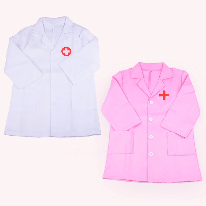 Doctor's clothes long-sleeved nurse's children's performance clothes family toys