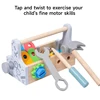 Kids Tool Box Toys Montessori Wooden Set Toys Simulation Repair Tool Box Pretend Game Puzzle Disassembly Set Role Play Toys Gift 6