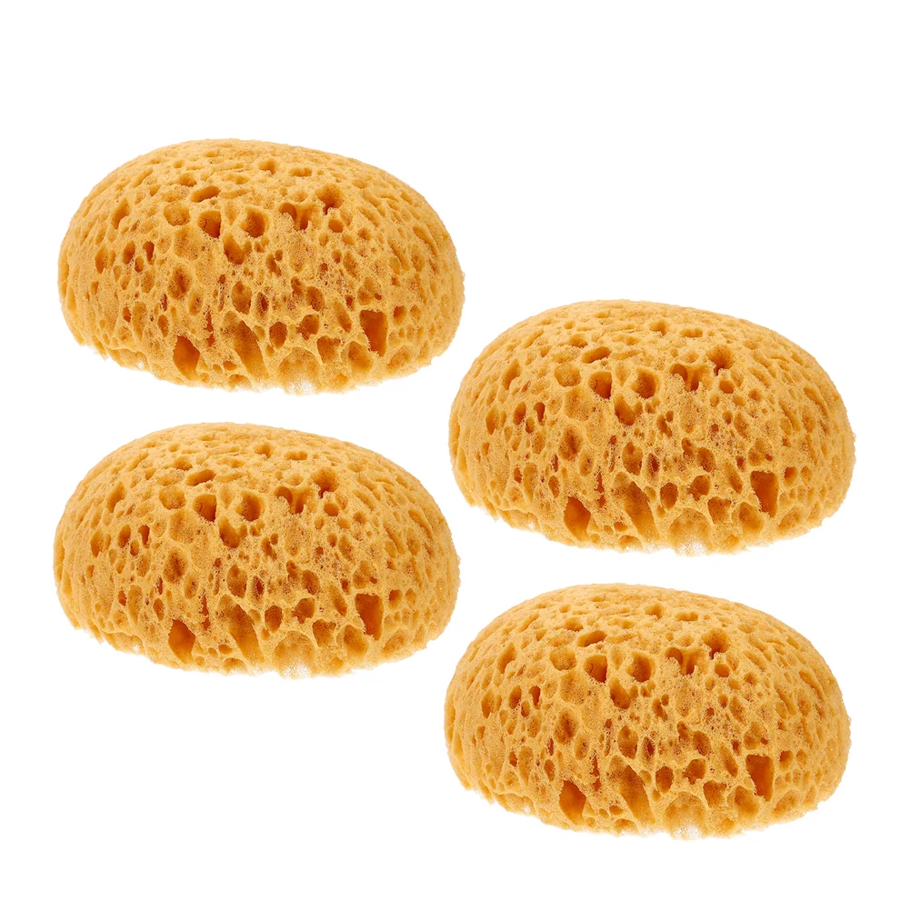 4 Pcs Textured Sponge Painting Ceiling Portable Wall for Repair Drywall Cleaning Knockdown Tool Sponges