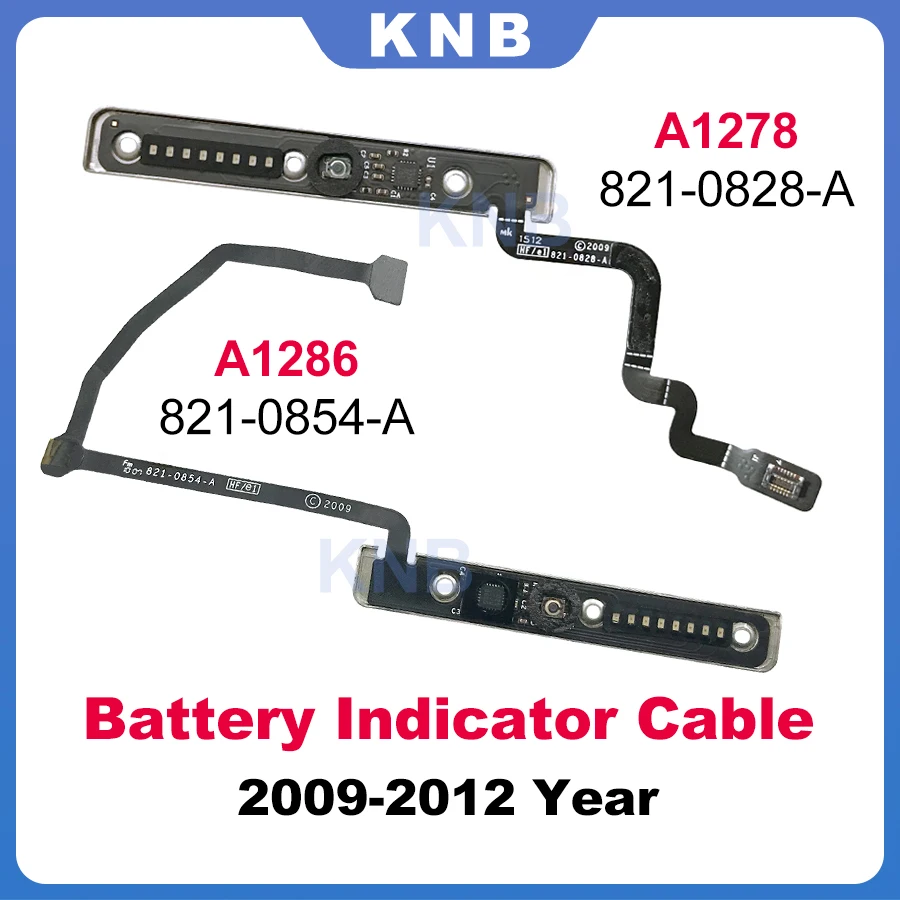 Original For Macbook Pro 13" 15" A1278 A1286 Battery Indicator Sleep Board Flex Cable 8210828a
