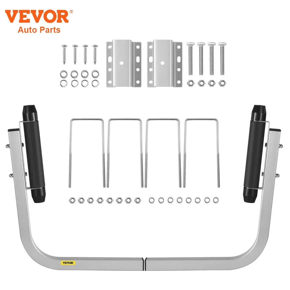 

VEVOR Roller Boat Trailer Guide-ons 16" Heavy-duty Galvanized Steel Boat Accessories w/Mounting Parts for Ski Boat Sailboat 2PCS