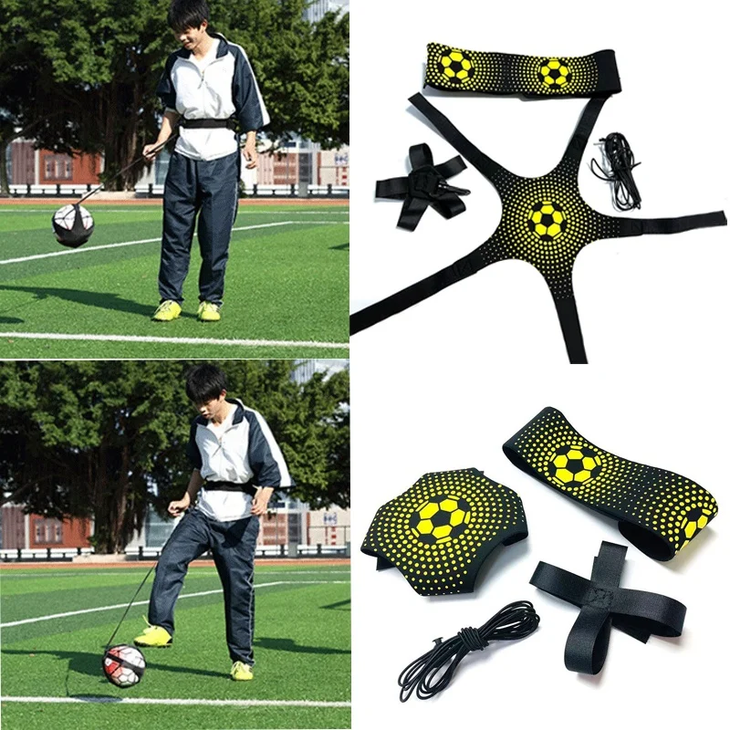 Football Training Belt Soccer Ball Kicking Belt for Adult Kids Football Trainer Mat Football Training Equipment