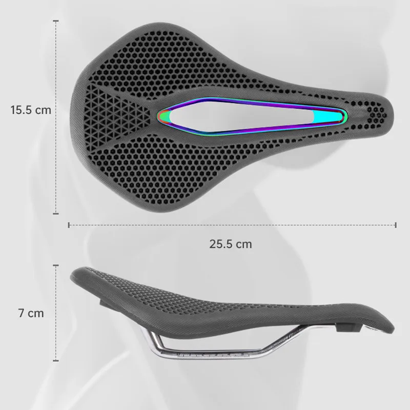 Siège de vélo,Red--Selle De Vélo De Route Ultralégère Pour Hommes Et