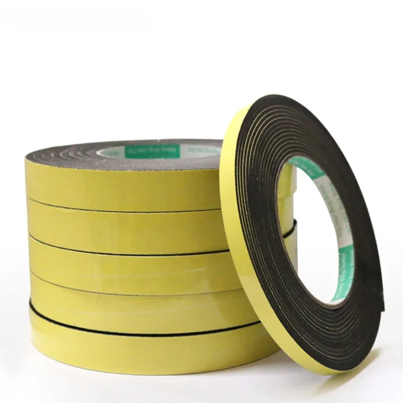 1-3mm thickness super sponge EVA single side foam sponge foam tape EVA tape10/15/20mm Adhesive Waterproof Tape