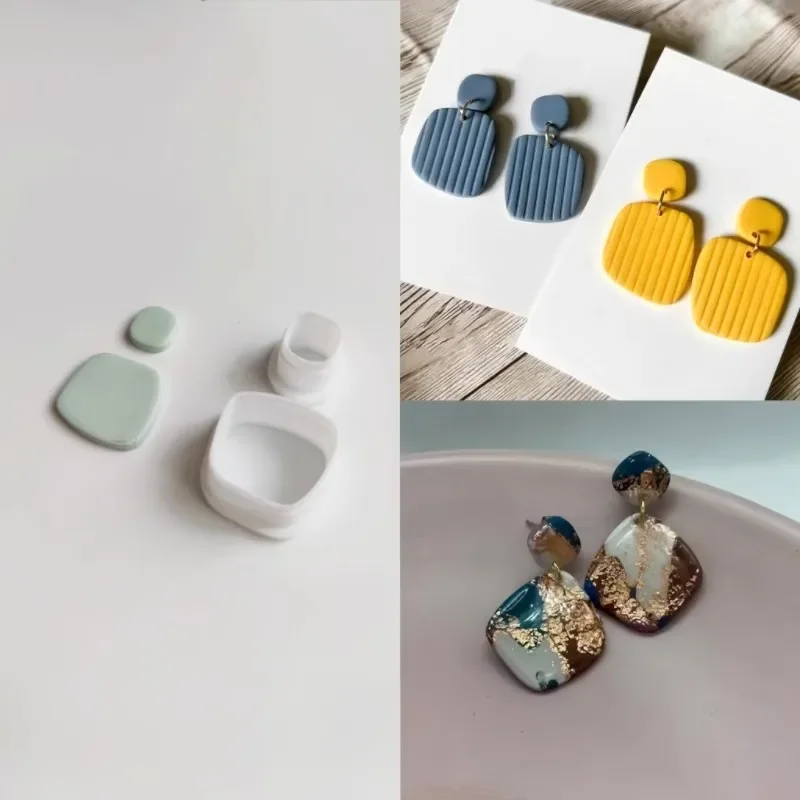 Polymer Clay Cutter Polymer Clay Tool Diy Earring Pendant Jewelry Molding Cutting Mold Ceramic Tool