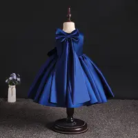 1 2 3 4 5 6 7 8 ans arc filles robe fête d'anniversaire bébé robe de baptême pour les filles princesse Costume de noël nourrissons robes 5