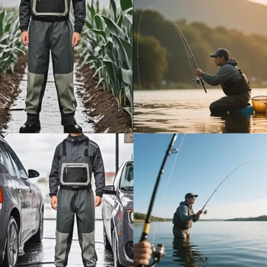 Men's Neoprene Chest Waders 4